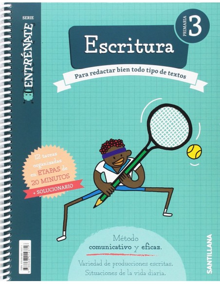 CUADERNO ESCRITURA 3ºPRIMARIA ENTRENATE